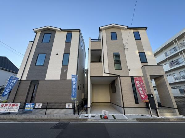 【2号棟】藤沢市新築戸建　ビルドインガレージ　都市ガス