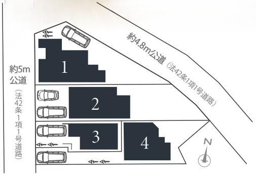 【3号棟】川崎市新築戸建LDK17帖SICL型キッチン