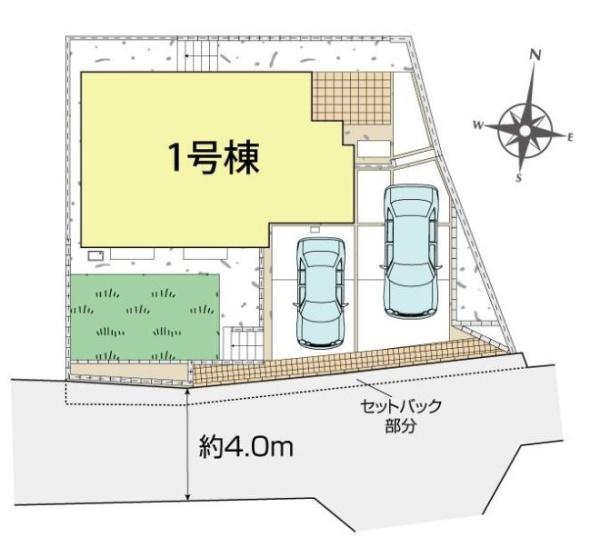 【1号棟】瀬谷区新築戸建2台駐車可和室吹抜