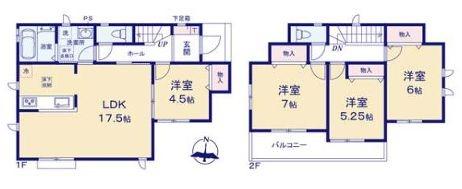 【B号棟】神奈川区新築戸建2台駐車可
