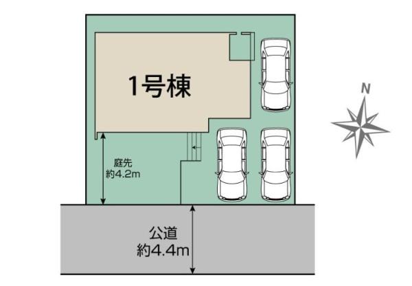 【1号棟】瀬谷区東野3台駐車可LDK20帖吹抜
