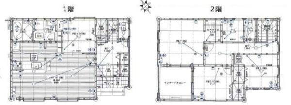 磯子区中古戸建インナーバルコニー2台駐車可