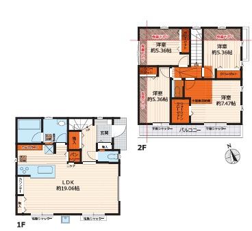 【A号棟】瀬谷区新築戸建2台駐車可WICLDK19帖