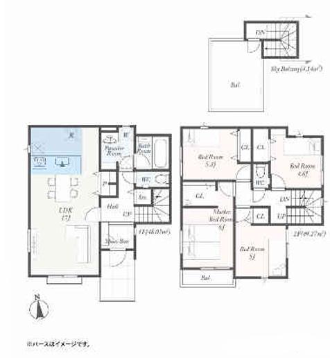 【1号棟】戸塚区新築戸建ルーバルパントリー