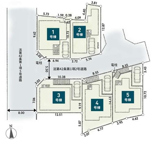 【5号棟】戸塚区新築戸建全居室5帖以上ルーバル