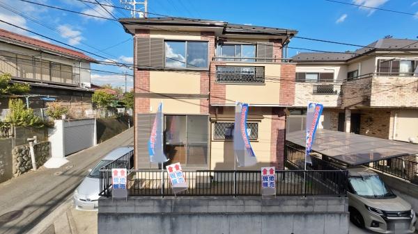 旭区中古戸建南面バルコニー角地