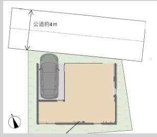 横須賀市新築戸建ルーバルビルトイン車庫