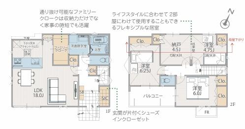 【3号棟】保土ヶ谷区新築戸建3台駐車可吹抜SIC