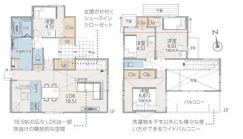 【4号棟】保土ヶ谷区新築戸建3台駐車可SIC