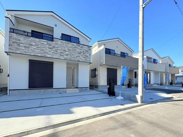 【1号棟】藤沢市新築戸建2台駐車可LDK18帖