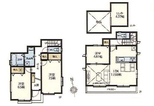 【A号棟】藤沢市新築戸建南面バルコニー