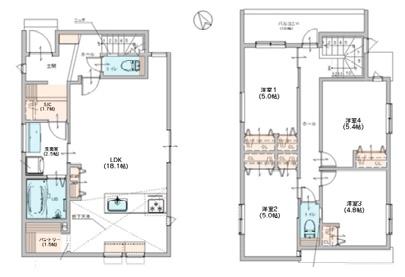 大和市新築戸建LDK18帖SICパントリー