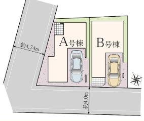 【A号棟】金沢区新築戸建ビルトイン車庫納戸