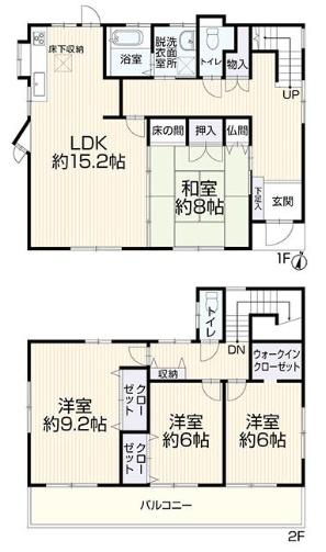 磯子区中古戸建庭付き再生住宅南向き