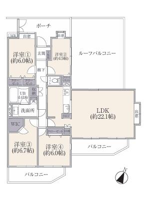 ファミール鷺沼【新規フルリフォーム・LDK22帖・WIC】