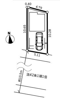 川崎市新築戸建ビルトイン車庫南面バルコニー