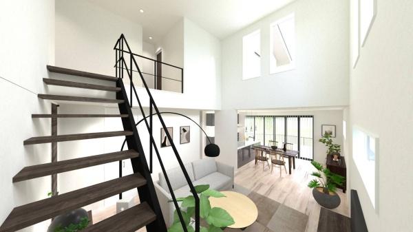青葉区新築戸建吹抜けLDK22帖以上WIC
