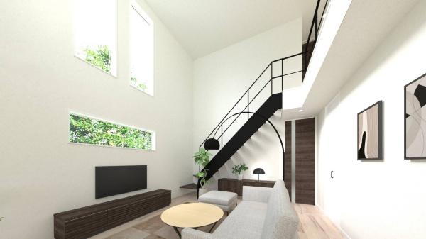 青葉区新築戸建吹抜けLDK22帖以上WIC