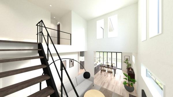 青葉区新築戸建吹抜けLDK22帖以上WIC