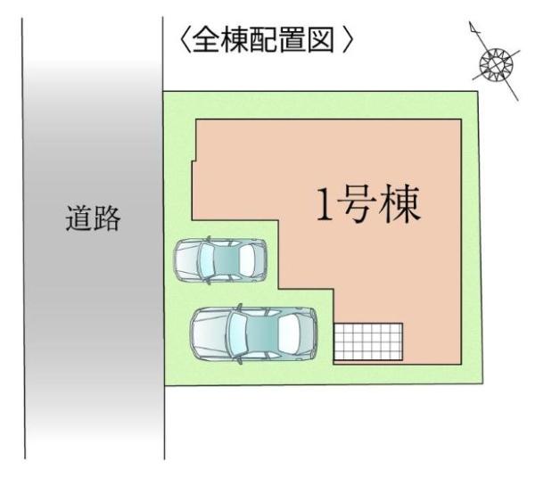 【1号棟】泉区新築戸建2台駐車可WIC