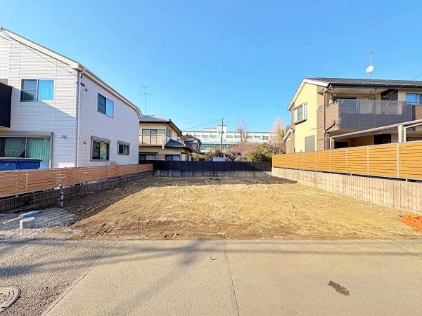 大和市売地建築条件無し南道路