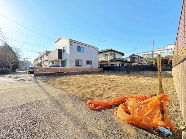 大和市売地建築条件無し南道路