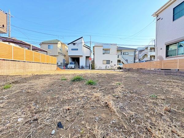 大和市売地建築条件無し南道路