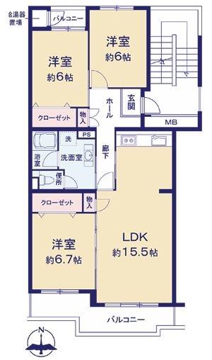 金沢シーサイドタウンなぎさ団地　7号棟【駅歩5分】