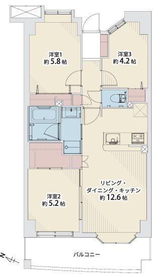 フジトピア川崎【2駅5路線利用可オートロック】