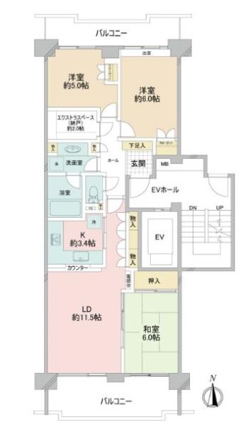 サンステージ緑園都市東の街７番館【駅歩7分】