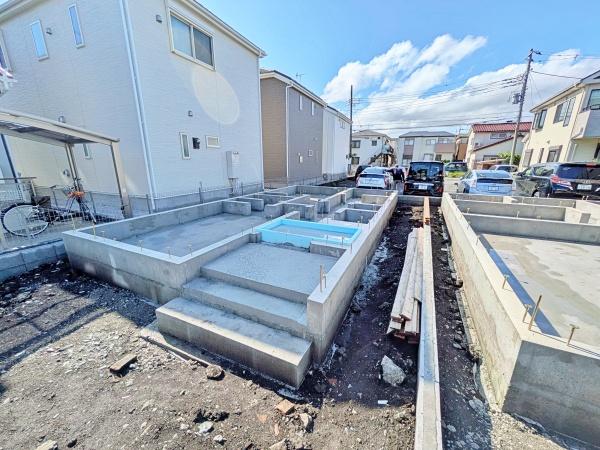 【1号棟】大和市新築戸建並列2台駐車可