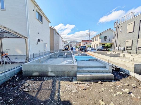 【1号棟】大和市新築戸建並列2台駐車可