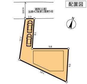 南区新築戸建2台駐車可対面式キッチン