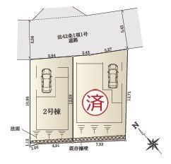 【2号棟】鎌倉市新築戸建パントリービルトイン車庫