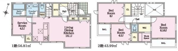 【1号棟】鶴見区新築戸建2台駐車可WIC