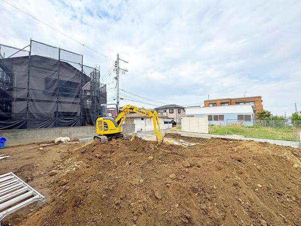 鎌倉市新築戸建カースペース3台敷地面積77坪超