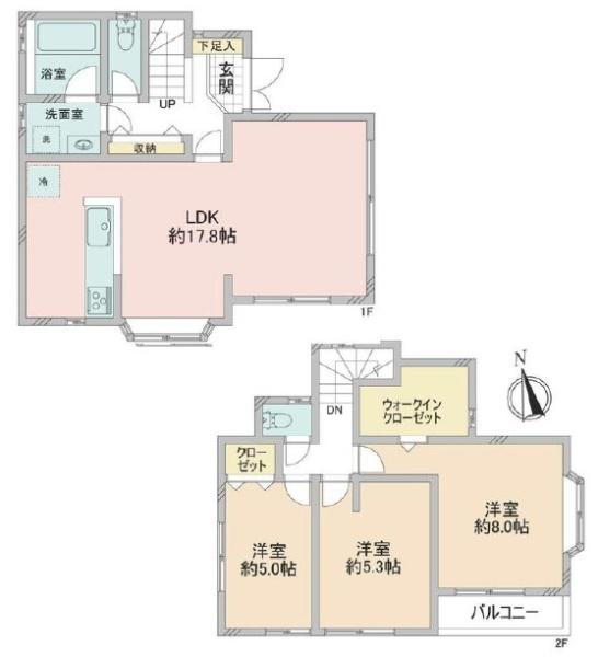 神奈川区中古戸建高台につき陽当り・眺望良好