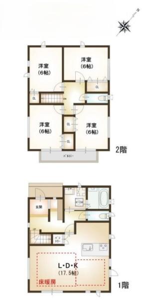 【15号棟】鶴見区新築戸建床暖房エコジョーズ