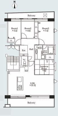 シティ能見台いこいの街Ｄ棟【角住戸ペット可】