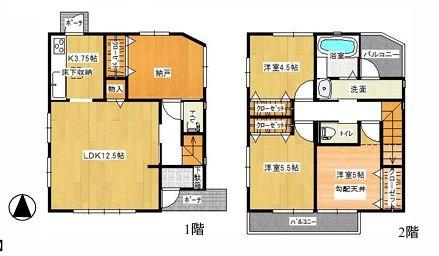 藤沢市新築戸建2台駐車可南面バルコニー