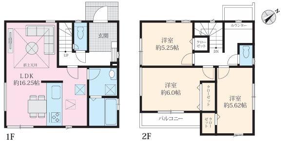 【1号棟】藤沢市新築戸建2台駐車可駅歩9分