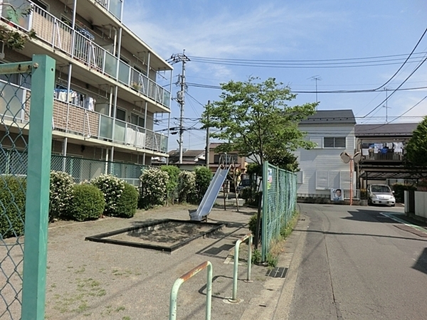 【1号棟】大和市新築戸建北東角地カースペース(中原第二公園)
