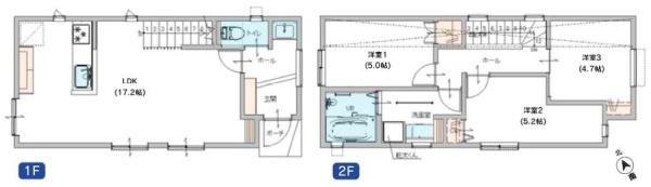 磯子区新築戸建セカンド洗面幹太くん