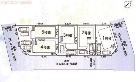 【5号棟】青葉区新築戸建2台駐車可WICLDK18帖