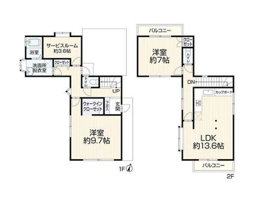 川崎市中古戸建納戸WIC
