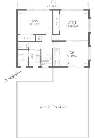 スカイコートたまプラーザ【ルーバル駐車場1台無償】