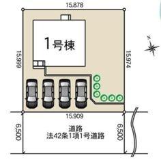 【1号棟】金沢区新築戸建4台駐車可LDK18帖以上