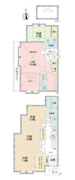 横浜市港北区高田西５丁目の中古一戸建て