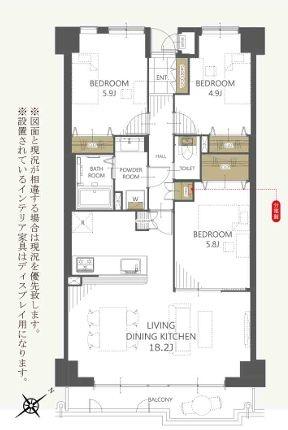 リーベスト港南台【オートロックLDK18帖以上】