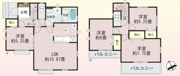 【A号棟】瀬谷区新築戸建2台駐車可
